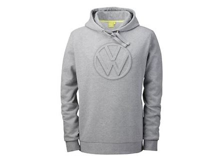 Sweatshirt unisex 3D VW Logo Graumelange